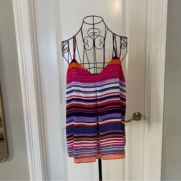 Cynthia Rowley Striped Tank Top in Medium💕 - Picture 1 of 5